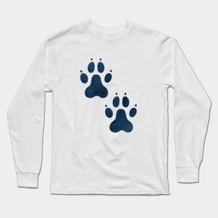 Wolf Pawprints Long Sleeve T-Shirt